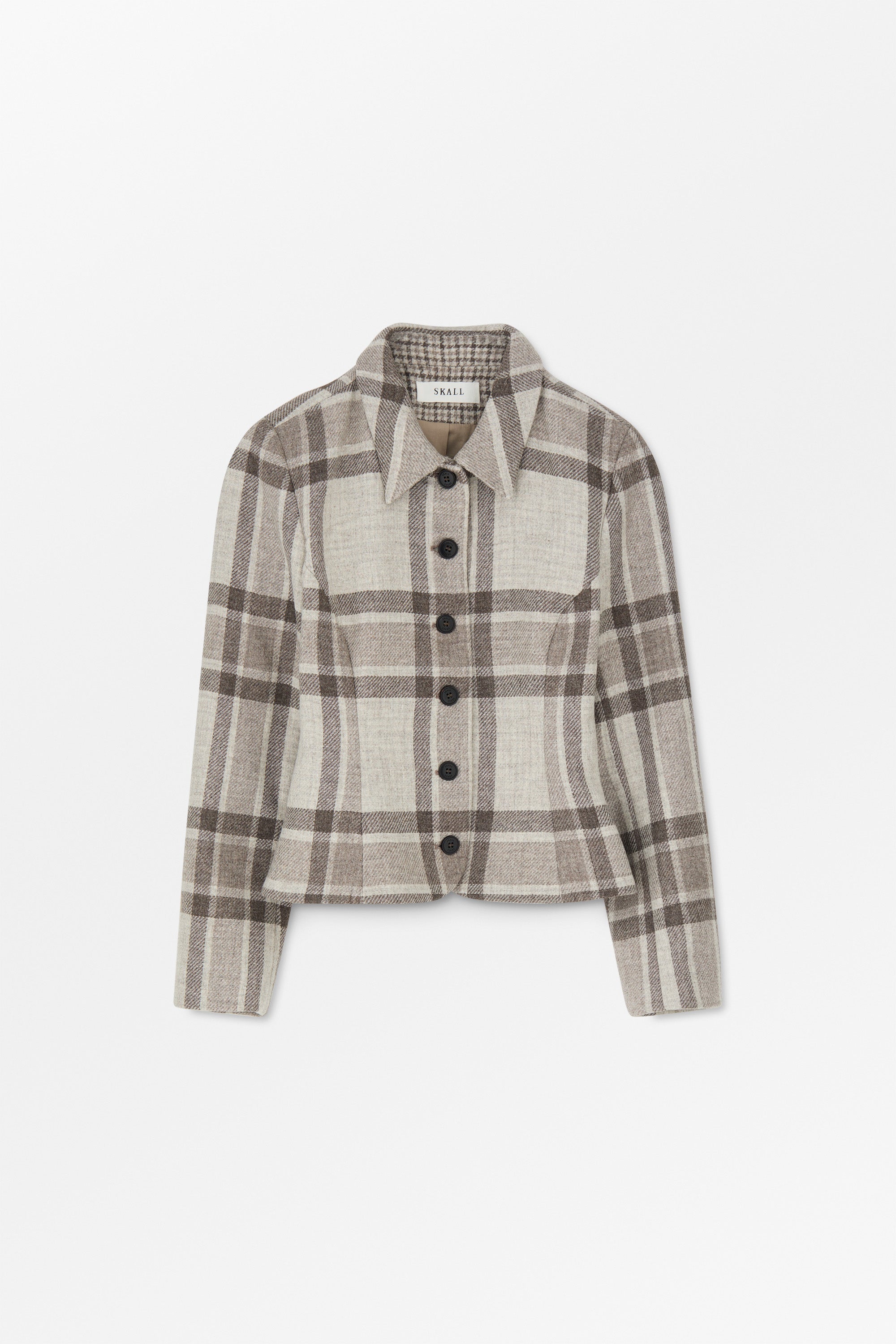 Skall Studio Ari jacket Jacket Brown/grey big heritage check